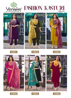 Vaniska fashion kasturi vol 1 kurtis wholesale online